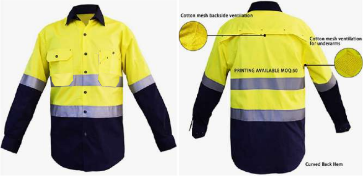 CAMISA INDUSTRIAL MOD: COOL